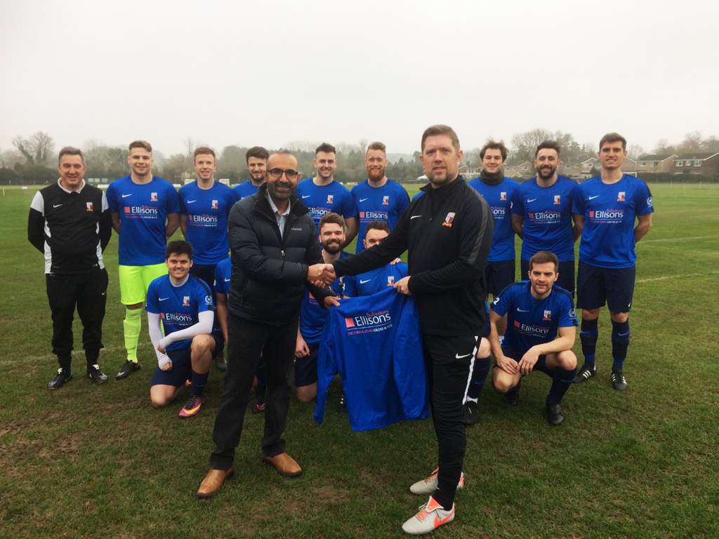 EllisonsLaw's tweet photo. We are pleased to support the Sporting 87 U18 Thurlow Nunn team. Partner, Sohan Sidhu, went along to meet the team ahead of their match this weekend. Good luck all! https://t.co/xdCrg4OxmK