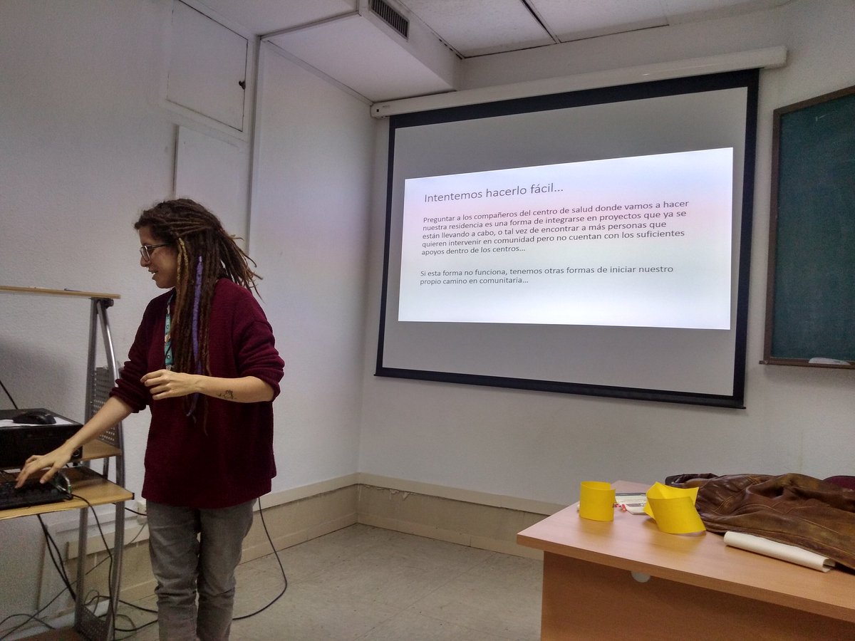 ComuniDoce's tweet photo. Hoy hemos tenido la Iniciación a la Salud Comunitaria

¿Qué es Comunitaria? ¿Recursos o Activos? ¿Hacer o No hacer? ¿Por dónde empiezo? ¿Cómo entro en la red? https://t.co/yNbU4Kw238