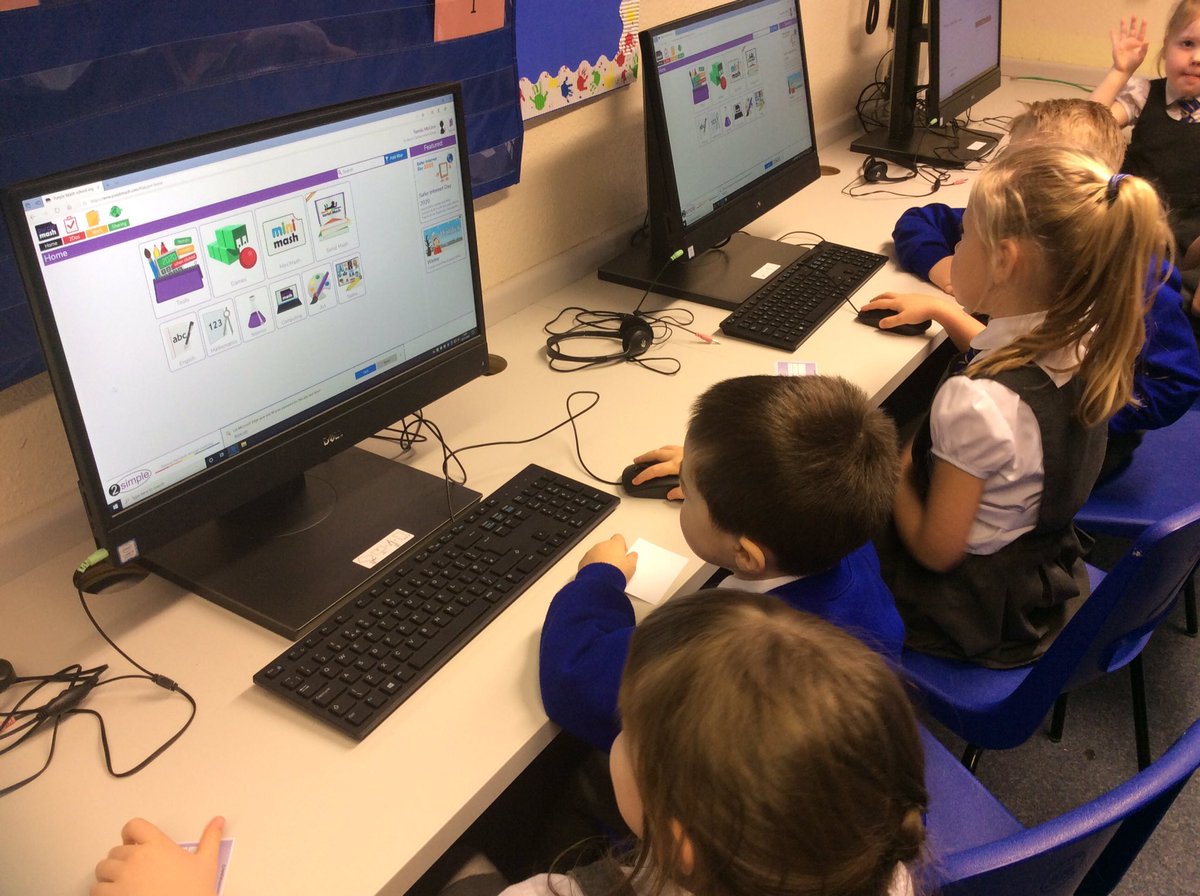 Thats_Mr_B's tweet photo. I had the pleasure of taking Y1N for their Computing lesson this afternoon. We logged on to the computers independently and then logged in to Purple Mash. We have some Computing superstars in Y1 @missG_stmarys @KGrangeStMarys @ExecHTStMarys #StMarysComputing #TechWizards https://t.co/rFzbTQHIgx