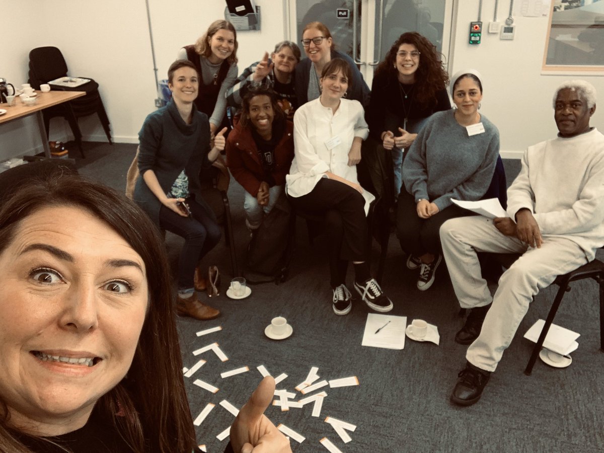 Another fab peer support group for @onroadmedia using #actionlearning tools. Great tools from @FionaScrase  thank heavens for activists and great question banks. Such a privilege to support you all 🙏🏻
