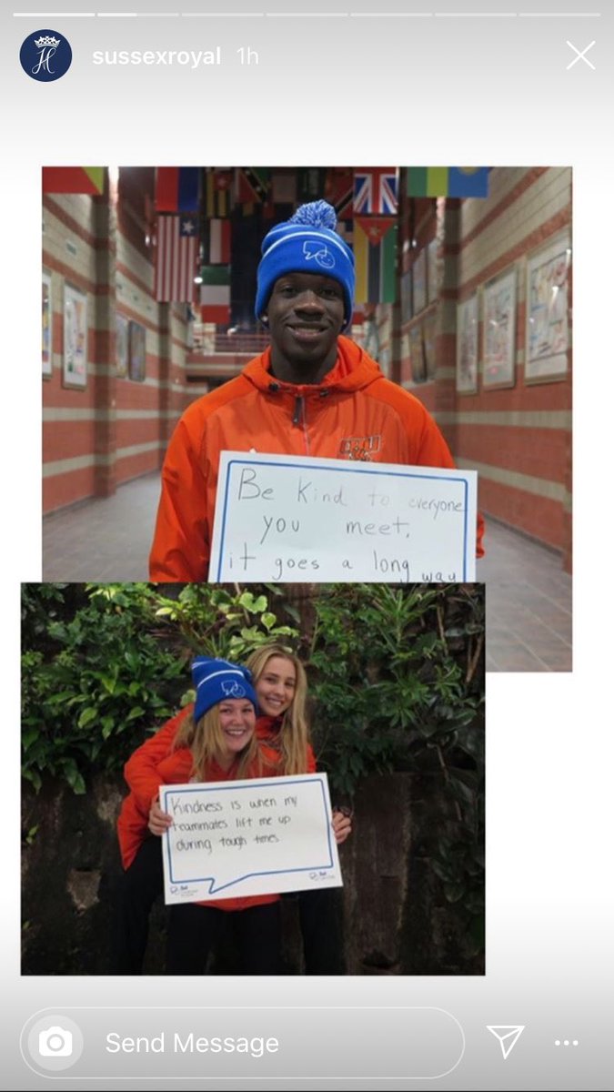 Did Harry and Meghan really just feature our student-athletes on their Insta story?

Yes they did!!👑

#Royals #CBUProud #BellLetsTalk
