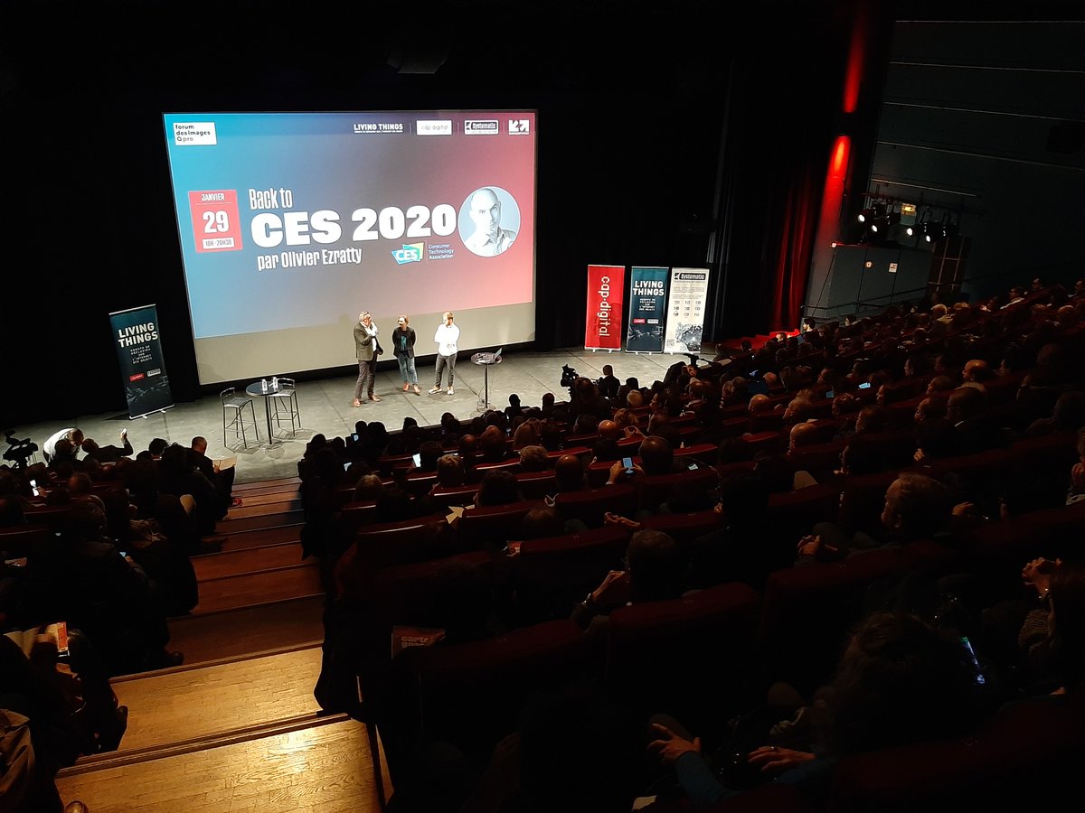 Pole_Systematic's tweet photo. 😍C'est parti ! Au @forumdesimages, @businessfrance,
Françoise Colitis @Cap_Digital, @jeanlucbeylat @Pole_Systematic accueillent @olivez pour son #BacktoCES2020. #innovation, #enthousiame ! https://t.co/darfz864cn