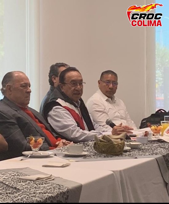 cesarmung's tweet photo. #Crocolima Presente en #GiradeTrabajo de Nuestro Dirigente Nacional de la #CrocNacional @IsaiasSiCumple en Reunión Regional #IntersindicalGuadalajara2020. https://t.co/qRHcopP9X8