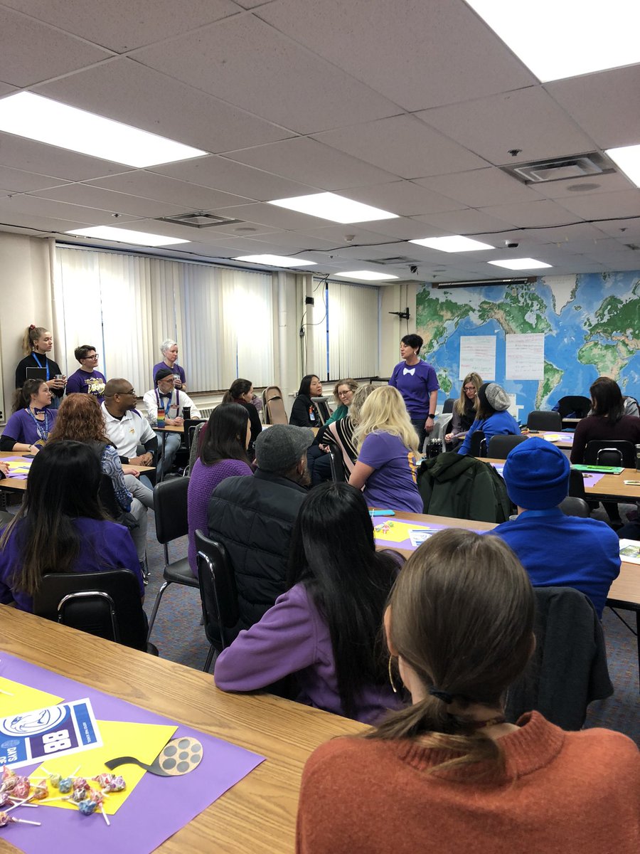 MPS_JusticePage's tweet photo. 88th Day Celebration—party at school, making learning fun, community matters  #adultSEL #ourhouse https://t.co/lfQ8Cp5QxV