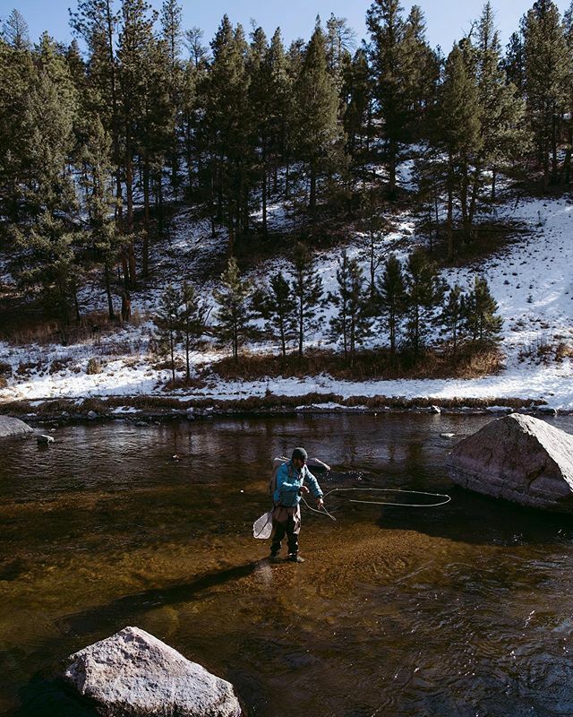 JohnDalePhoto's tweet photo. A good day on a cold river. [Deckers, CO - Jan 2020 - @senderopc #optoutside #getoutstayout #solarlife #explore #wanderlust #flyfishing #spiritofthewest #soulofthewild] https://t.co/3APCJSQZEW https://t.co/JTgFDdpGhD