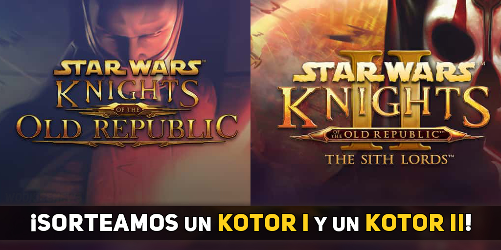 WookieeNews's tweet photo. 🎁#Sorteo🎁
¡Gana un KOTOR I y un KOTOR II!

Requisitos:
1. Dale RT🔁 a este tuit 
2. ¡Sigue a @PorgcastSW!
3. ¡Síguenos @WookieeNews!

⏰ El sorteo finalizará el 29 de febrero ¡SUERTE! https://t.co/ySjf0DU3O1