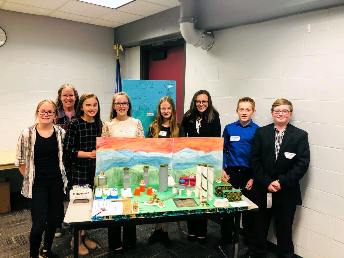 NLSschool345's tweet photo. MS Future City science course students competed on Jan. 18th against 44 schools & received 3rd place - highest our school has ever achieved! #PreparingLeaders
#isd345 #NLSWildcats #InspireEverday #Science #NLSMSRocks #futureleaders #manmadeandnaturaldisastersreadiness https://t.co/rpgPjlWsIM