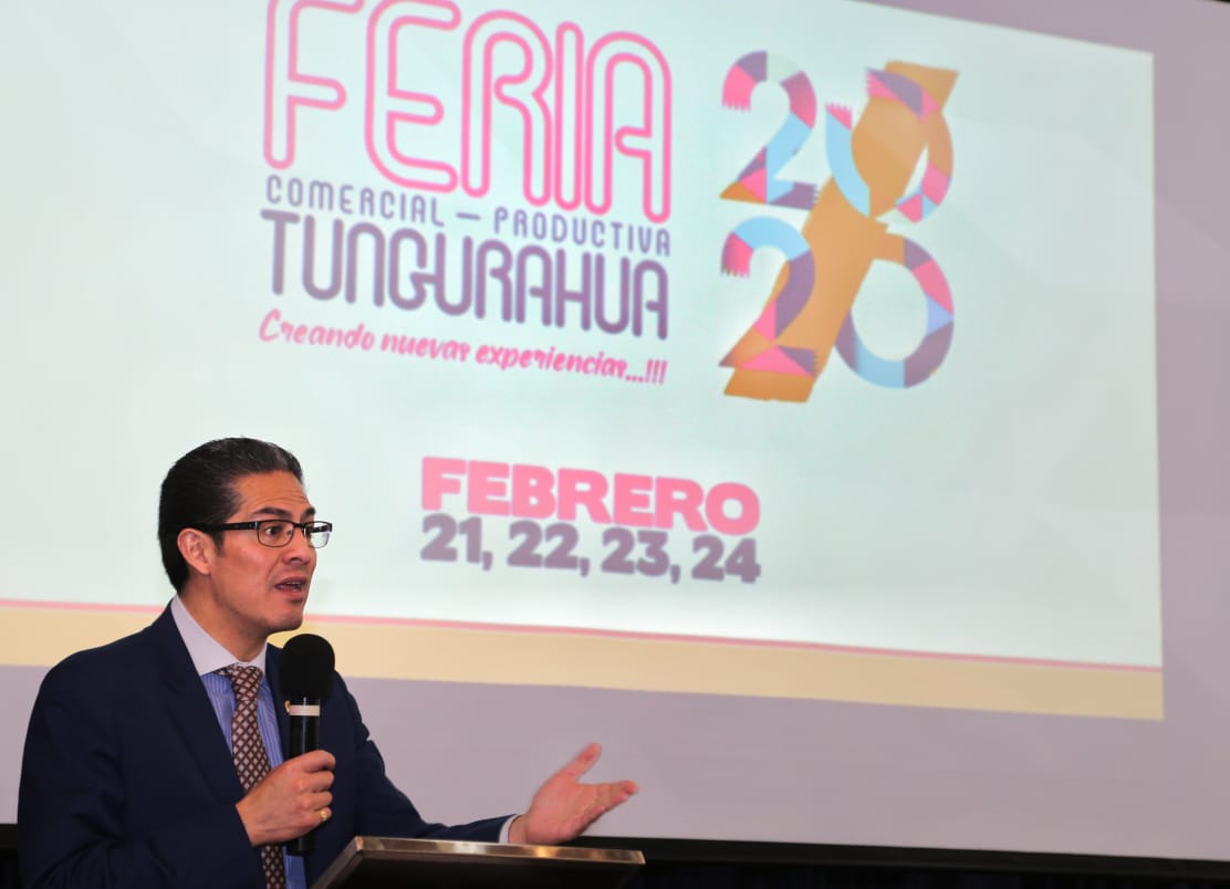 gadambato's tweet photo. #GADMAInforma| Presentan Feria Comercial y Productiva 2020
El alcalde de Ambato, Dr. Javier Altamirano Sánchez, participa en la presentación oficial de la Feria Comercial y Productiva 2020. Esta feria se desarrollará del 21 al 24 de febrero en el Centro de Exposiciones Ambato. https://t.co/perGHvhN1q