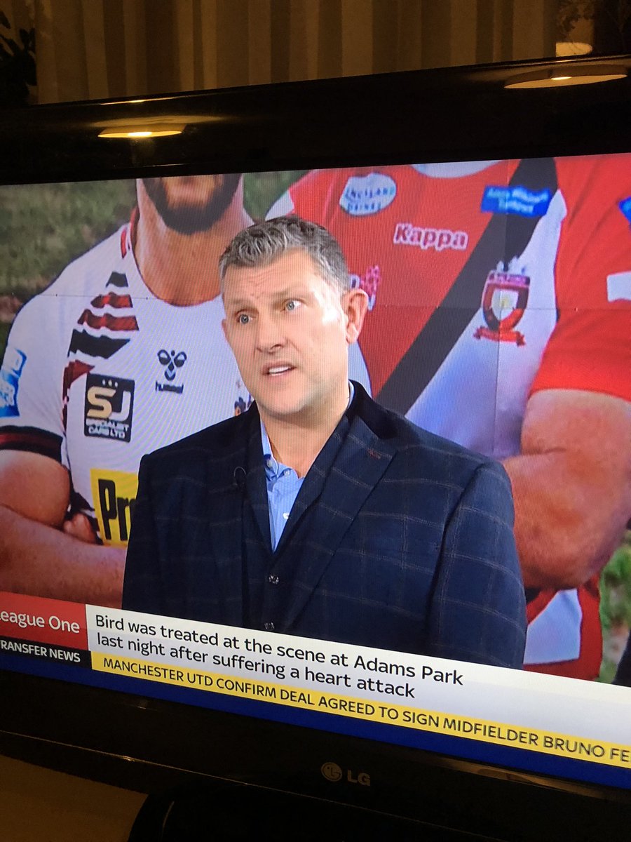 spin_rd's tweet photo. @TheLastLeg #isitpossible that @adamhillscomedy was separated at birth with Rugby leagues Barrie McDermott? I seriously had to take a double look and check that we hadn’t left Europe already. #thebrexitbeard #lookingbuff https://t.co/ie5nRAAG66