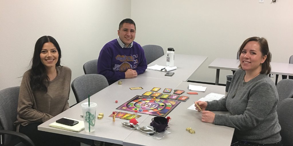 PPPSWCareers's tweet photo. Yesterday was not a typical Tuesday @PPPSWHealth it was National Have Fun at Work Day! And as champions of Diversity, Equity and Inclusion our staff spent some time playing a DEI board game! What’s your favorite way to have fun around the office? #WorkwithPP #NationalFunatWork https://t.co/pMhO5LcwlZ