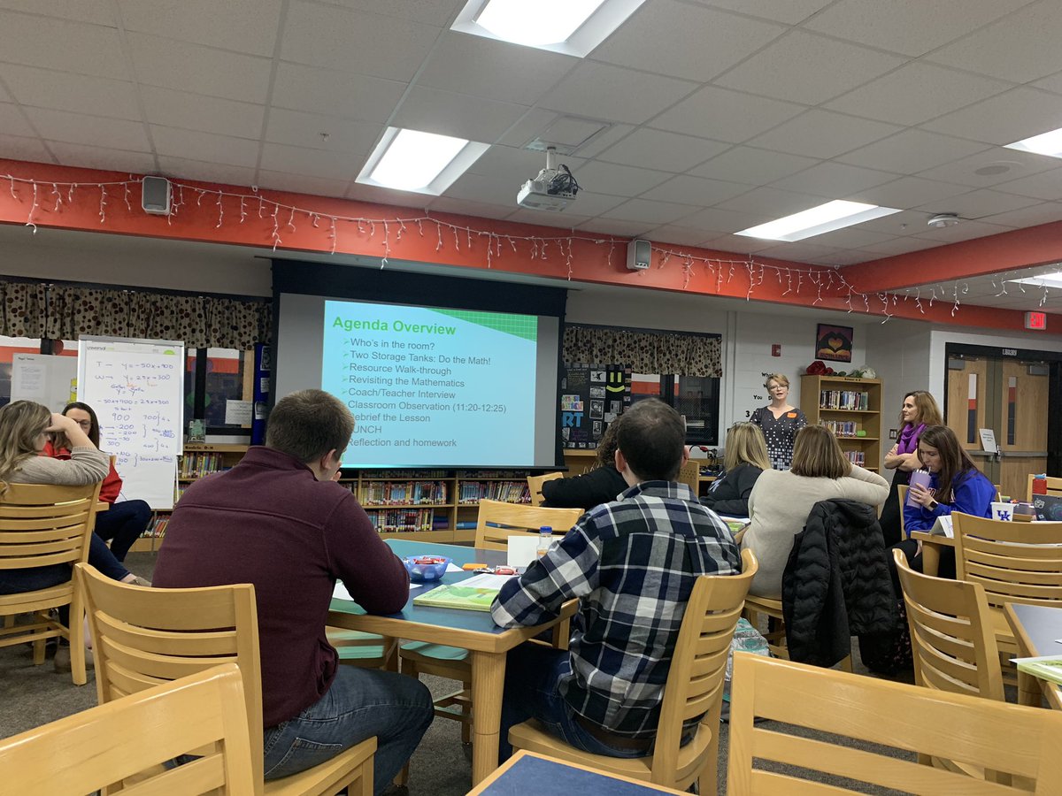MMarshallAdvKY's tweet photo. Great teaching strategies shared at @KyCenterforMath Workshop at Foley Middle School. We also watched an amazing classroom lesson introducing Systems of Equations. @AdvanceKentucky #Access2Algebra https://t.co/kySD7kMG7g