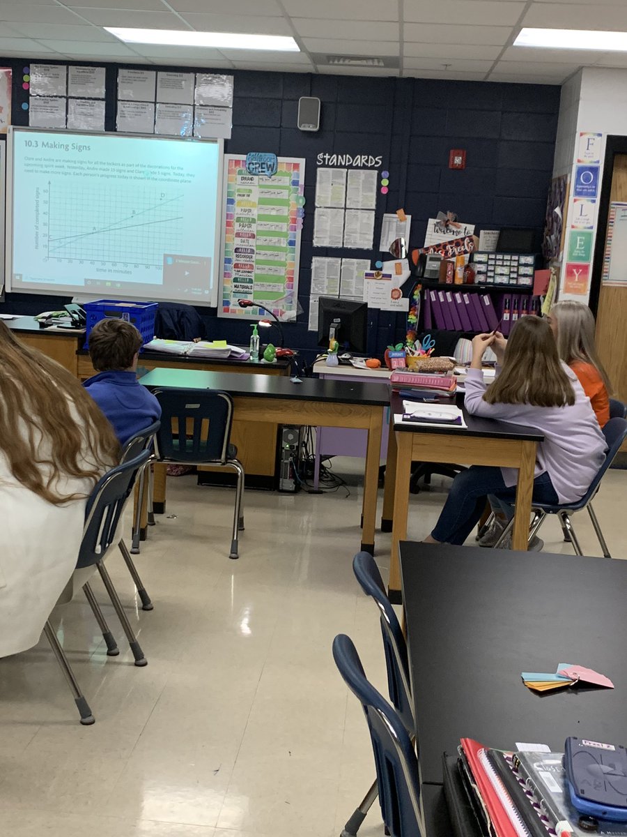 MMarshallAdvKY's tweet photo. Great teaching strategies shared at @KyCenterforMath Workshop at Foley Middle School. We also watched an amazing classroom lesson introducing Systems of Equations. @AdvanceKentucky #Access2Algebra https://t.co/kySD7kMG7g
