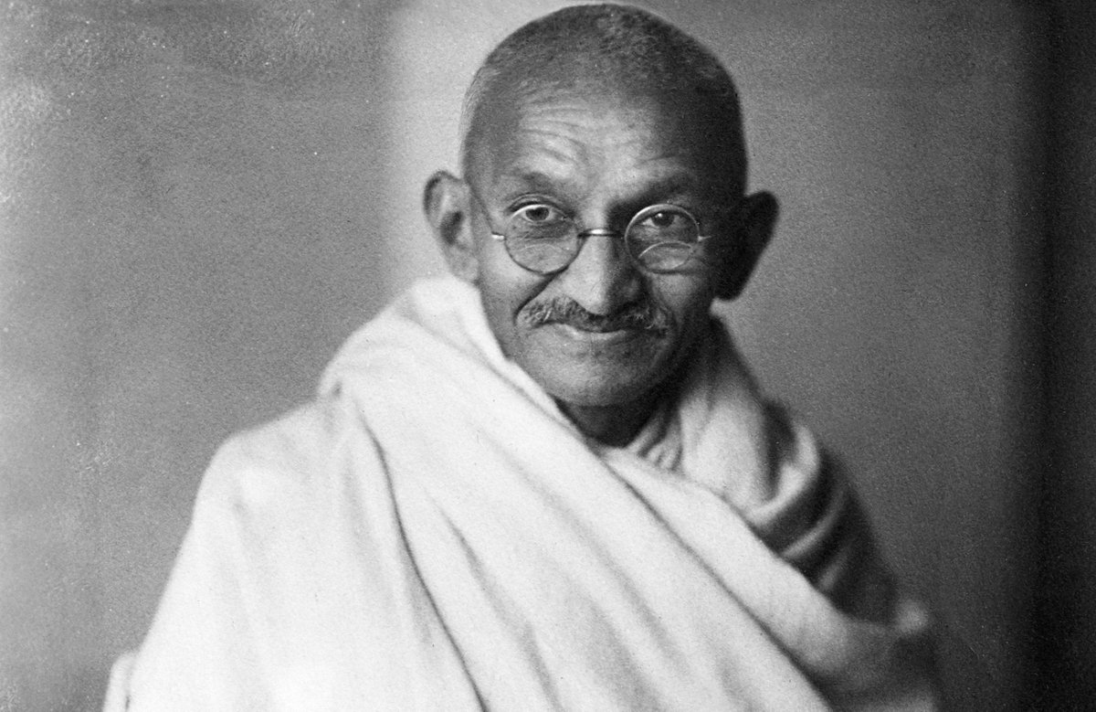 Portrait of Gandhi