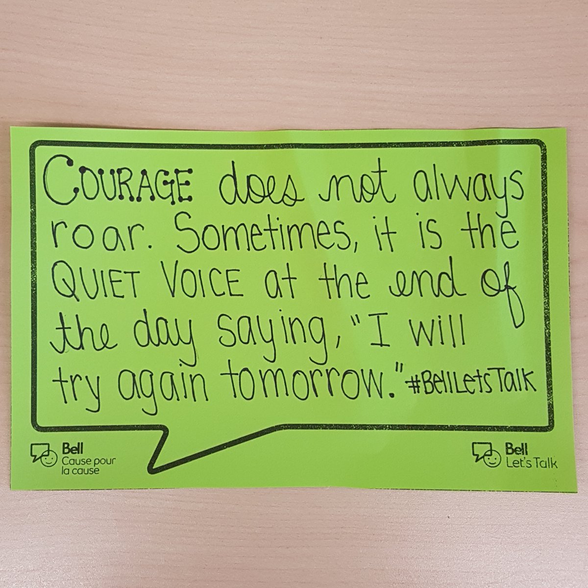 At <a href="/TomkenRoadMS/">Tomken Road Middle School</a>, Class 804 is using #BellLetsTalk to continue our conversations about mental health, taking care of ourselves, asking for help when we need it, and supporting others.

Here are some of our thoughts...