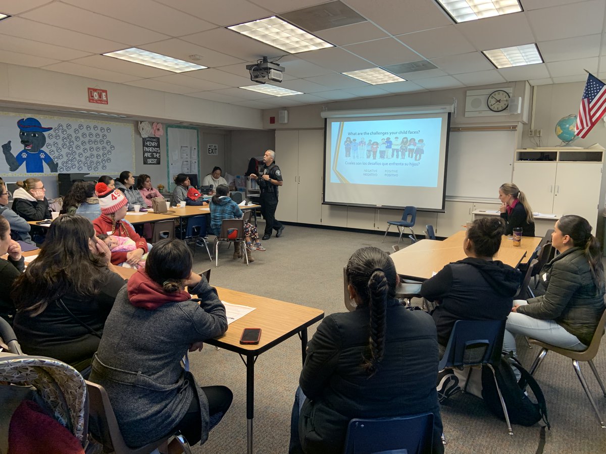 HenryPanthers's tweet photo. Thank you, parents and #ocgrip, for a great first "parents supporting parents" meeting! #weareHenry # https://t.co/Boo0WAaPGI