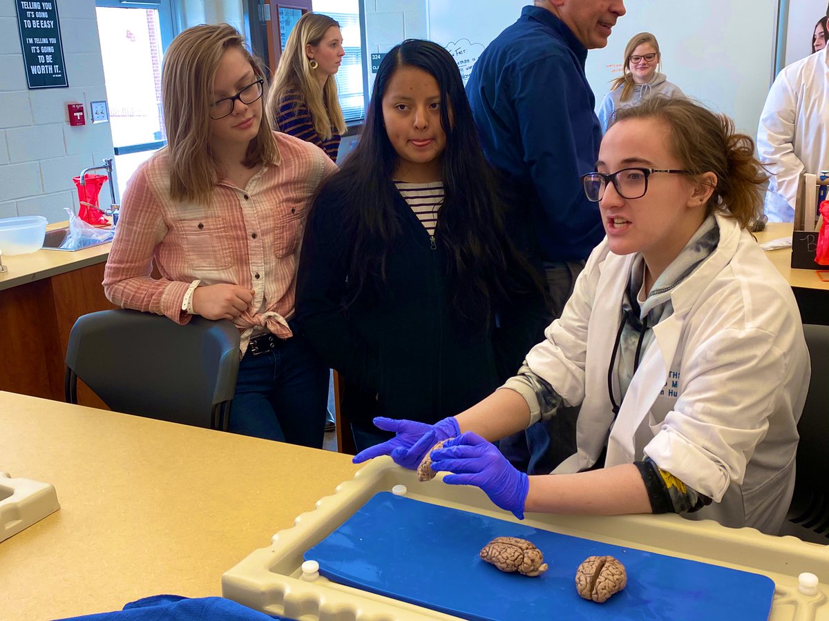 JSHoward88's tweet photo. Some of my favorite former Ss are touring #WorTech today!💙💛 Thanks for joining us & learning more about the #CTE opportunities in @WorcesterSystem, @PocomokeMiddle 8th graders! We can’t wait to have you back as @WorcesterTHS students! ✨ https://t.co/fmYAqOecb8