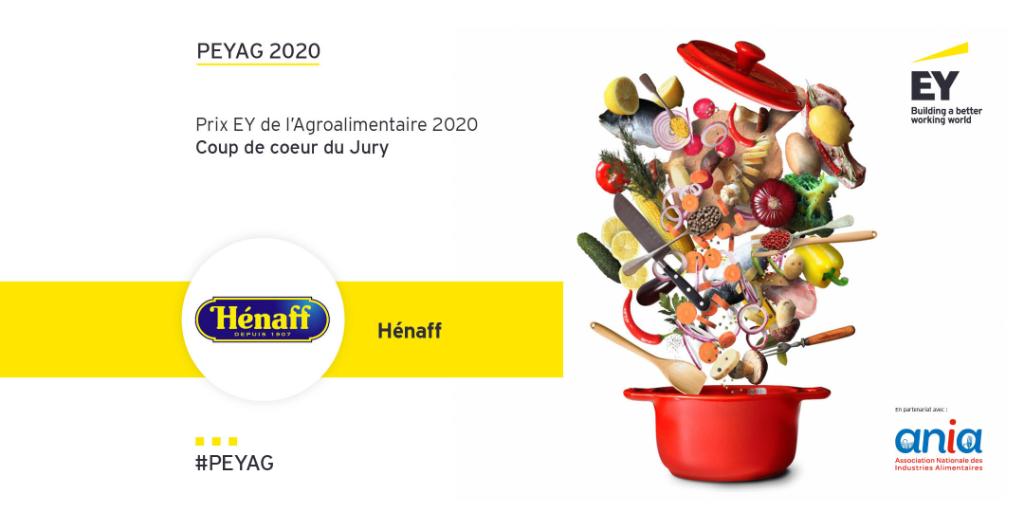 EYFrance's tweet photo. Félicitations à @JeanHenaffSA, lauréat du Prix Coup de Cœur du Jury ! Ce Prix récompense une entreprise ayant réussi sa stratégie de retournement, de #transformation, de diversification et/ou de développement international. @ANIA_France #PEYAG https://t.co/IN8Yfy7dRs