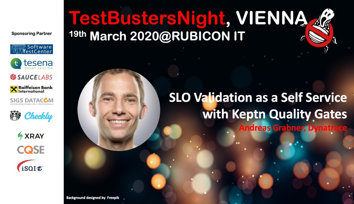 RudolfGroetz's tweet photo. Speakers-T-Shirts for the next #testBustersNight arrived - join @iandim @grabnerandi @MrBWilms @symflower_com - #atamVIE sponsored by @IVM_at Tesena @saucelabs @RBI_Presse @SIGSDATACOM @XrayApp @checklyHQ @cqse @iSQICert - Register: https://t.co/b9VgPlMEeG https://t.co/qPuJyGJX9w