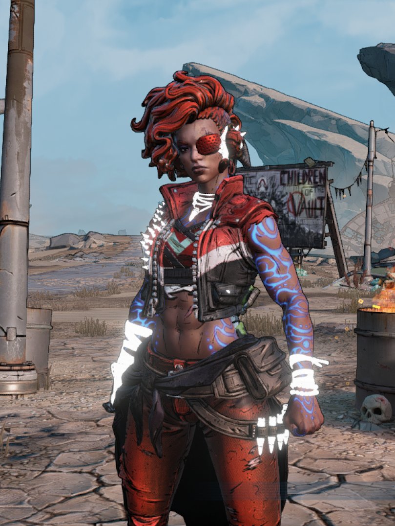 xwhaalien's tweet photo. may I interrupt tl for this super important piece of news: my Amara looks BANGIN 😫😍 #Borderlands3 https://t.co/1B7KUSeEHz