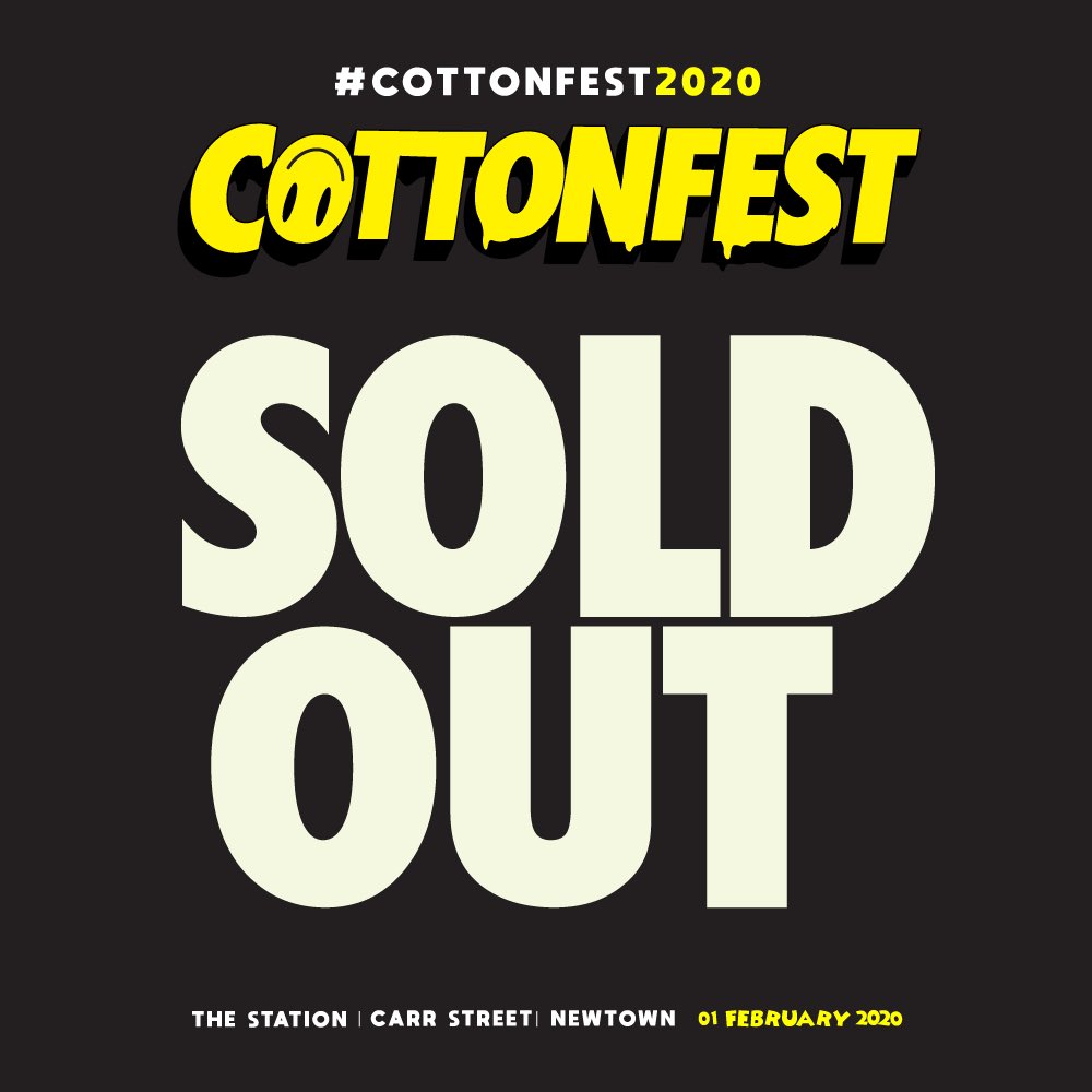 rikyrickworld's tweet photo. We are officially SOLD OUT!!!  Mad love to everyone who supports this movement, without you we wouldn’t be able to pull this off. On behalf of myself, the artists and the #Cottonfest2020 team; THANK YOU... NOW LETS OPERATE. 🔥🔥🔥🔥🔥🔥🔥🔥🔥🔥🔥#WeNeverDieWeMultiply https://t.co/uxYLlzo16g