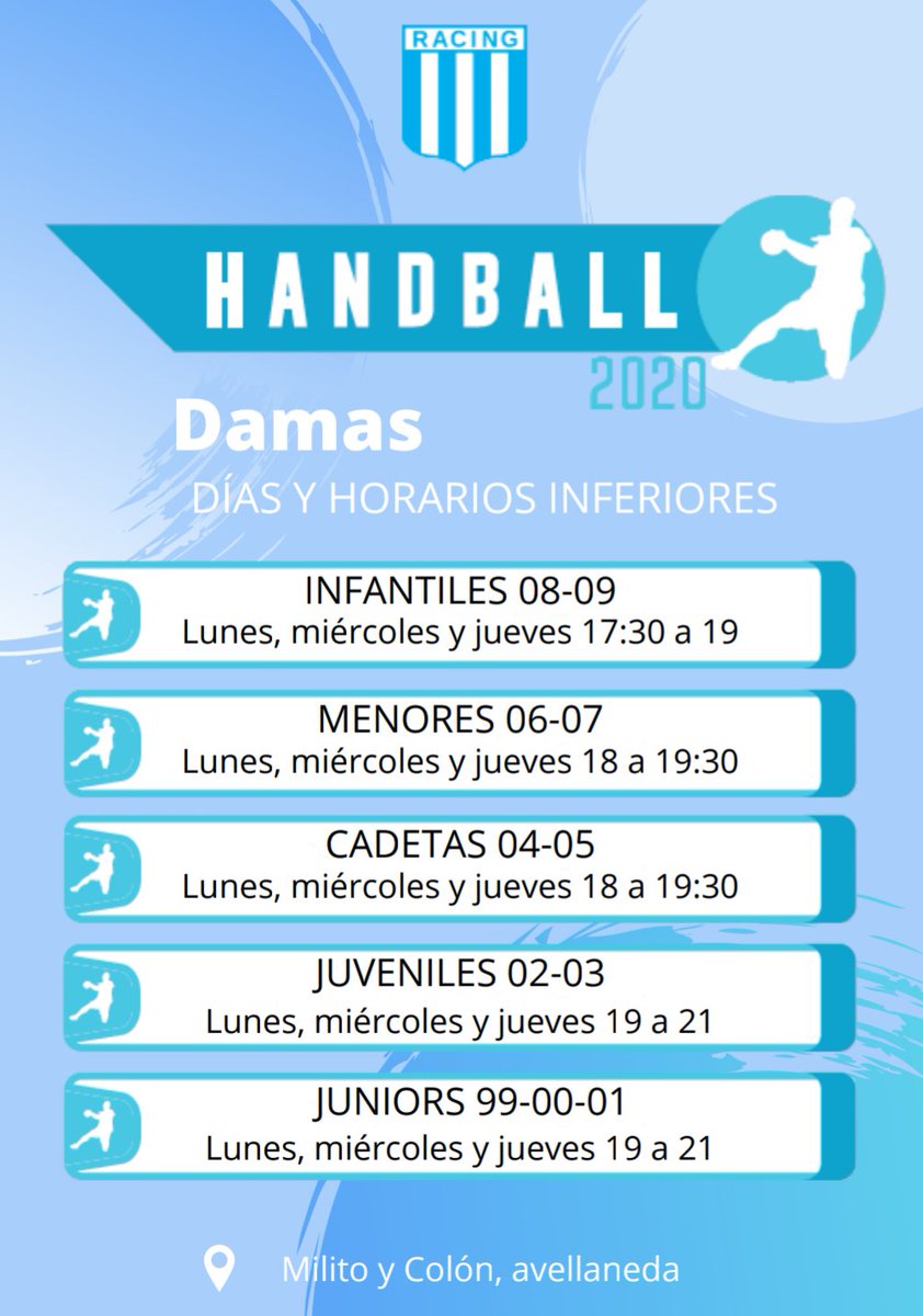 PRETEMPORADA 
¡¡Las chicas arrancan a entrenar!!
El lunes 3 de febrero,sumate a nuestros equipos acércate a entrenar 💪