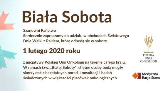 MedycznaRacjaSt's tweet photo. Program ogólnopolskiej kampanii #PolskiejUniiOnkologii z okazji #ŚwiatowyDzieńWalkizRakiem dla ośrodków w całym kraju znajdą Państwo w linku: https://t.co/trSOSPsXOU 
@GlosPacjenta
 #onkologia #BiałaSobota 
@MZ_GOV_PL
 #PUO 
@PUOP_PL
 #DzieńDrzwiOtwartych https://t.co/npaRGLE2Do