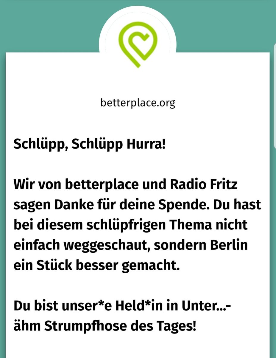 Macht mit! Danke <a href="/FRITZde/">Francielly Fritz de Matos</a> War mir eine Freude mitzuschlüpfern.