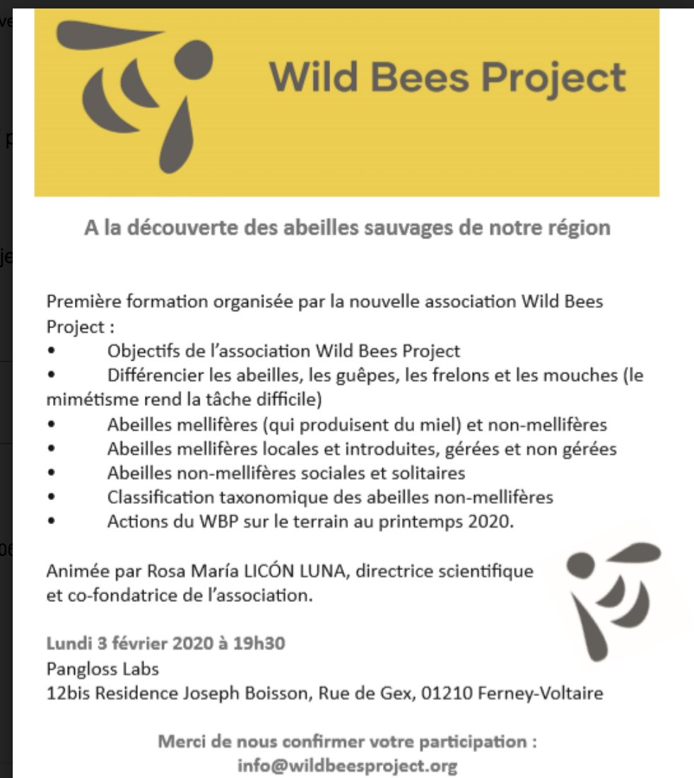 ecopratique's tweet photo. Join the team at @WildBeesProject to learn about #WildBees in Pays de Gex and in the #Jura @Eco_Ain @montagnesdujura @PaysdeGexagglo @PanglossLabs1 https://t.co/Qb47Pwj4M3