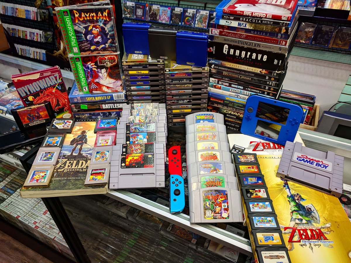 VGTPFlorida's tweet photo. New today! 1/29/20
#N64 #NES #zelda #mario #banjokazooie #pokemon #yoshi #mariokart #dragonball #rayman #tekken #zoids #videogames #retro #pensacola #florida #videogametradingpost #VGTP #VGTPflorida #nwflorida #gulfcoast #florabama https://t.co/1u9r3KQ7Z0