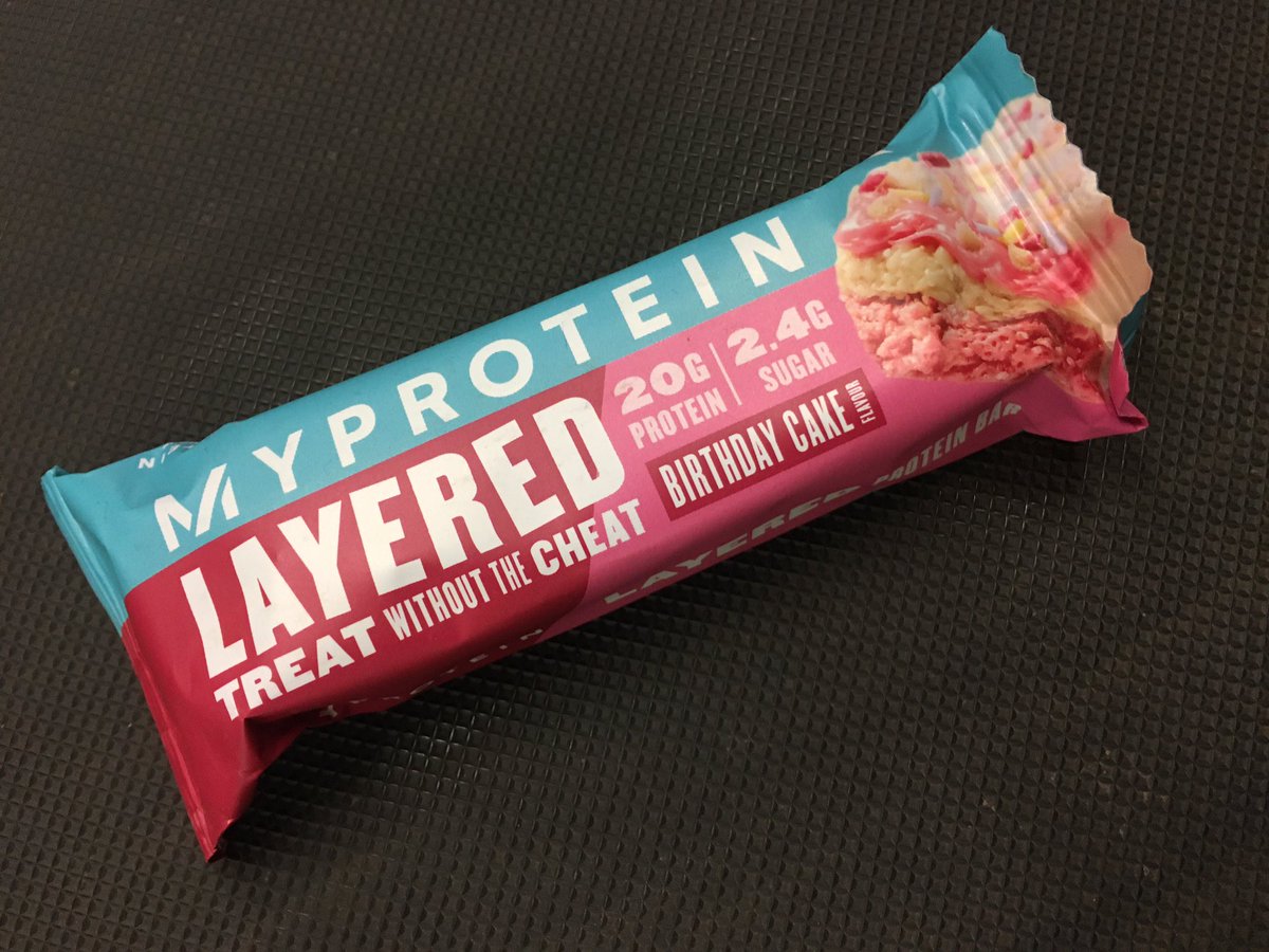 Well.... it is my birthday... cheers @MyproteinUK