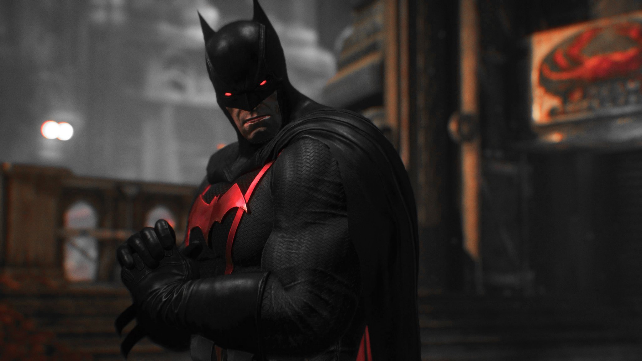 batman arkham origins earth 2 dark knight skin