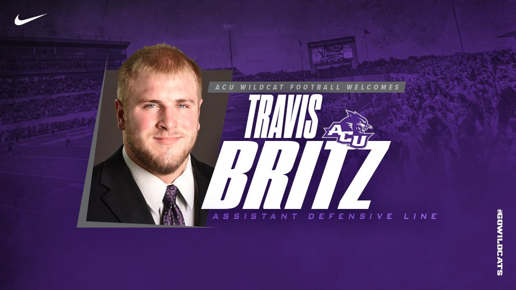 ACU Football (@acufootball) on Twitter photo Excited to welcome <a href="/Travis_Britz/">Travis Britz</a> to the family!! Can't wait to get started!! #GoWildcats Excited to welcome <a href="/Travis_Britz/">Travis Britz</a> to the family!! Can't wait to get started!! #GoWildcats