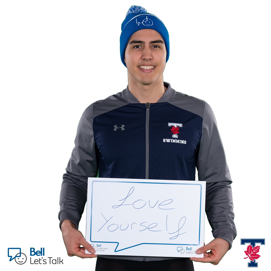 Varsity_Blues's tweet photo. Today is #BellLetsTalk Day!! For every tweet/retweet using #BellLetsTalk or view of the official Bell Let’s Talk Day video, Bell will donate 5¢ to Canadian mental health initiatives! https://t.co/E9b31mVpkY