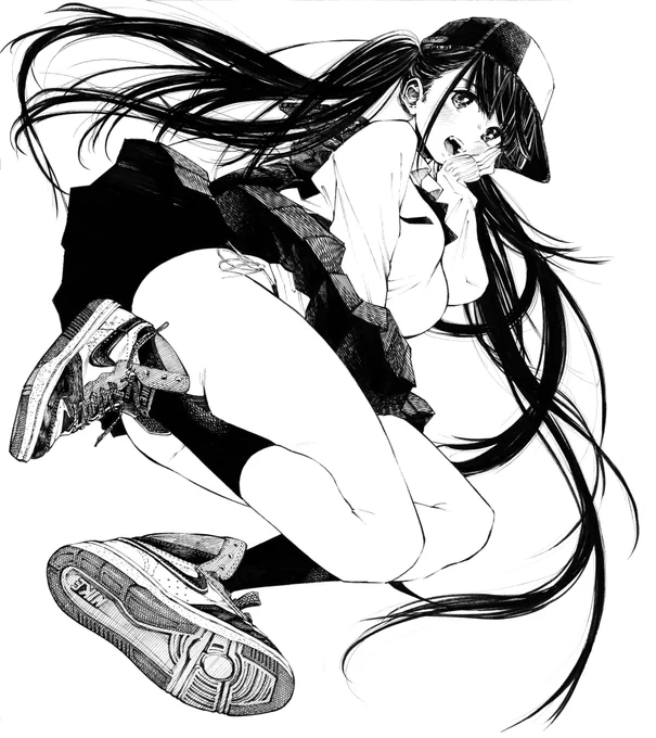 #画力変化ビフォーアフター 

2014年の二枚、2018年と2019年。

一枚目は初めて描いた女子高生で二枚目は死ぬほど可愛く描けたと思い込んでいた女子高生。

もっと頑張ります。 