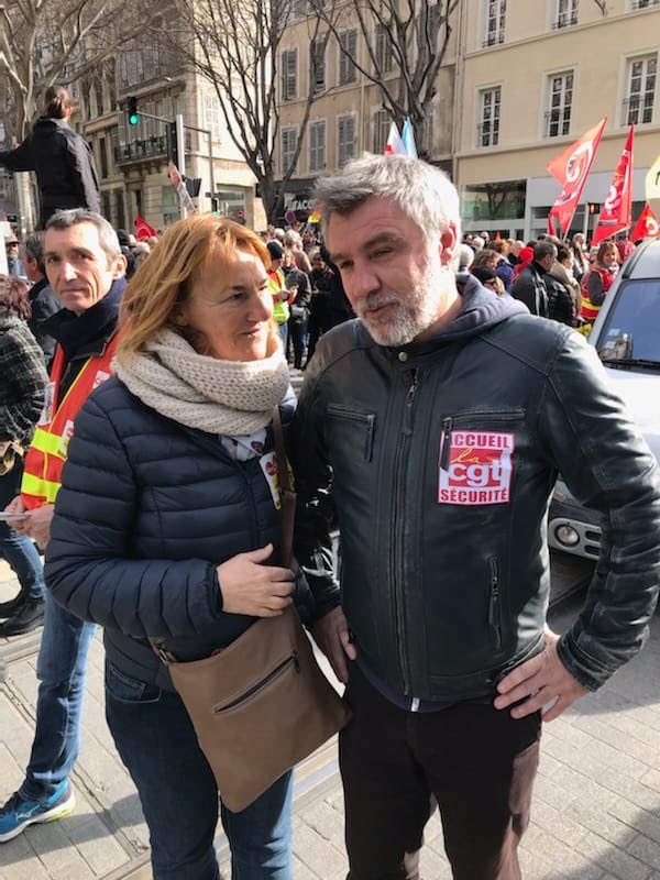 NatachaMalet's tweet photo. A #Marseille la lutte continue! Retrait de cette #reformedesretraites ✊🏻✊🏻 https://t.co/HtE6ZVDhj6