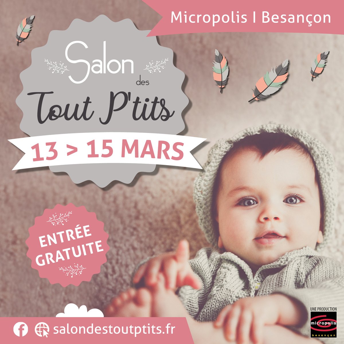 #salondestoutptits #jeunesparents Trois jours d'animations, d'échanges, de découvertes, et de bonnes occasions autour de l'univers des bébés ! Restez connectés cutt.ly/vrTA9e1 pour les inscriptions ! 👶👧🍼