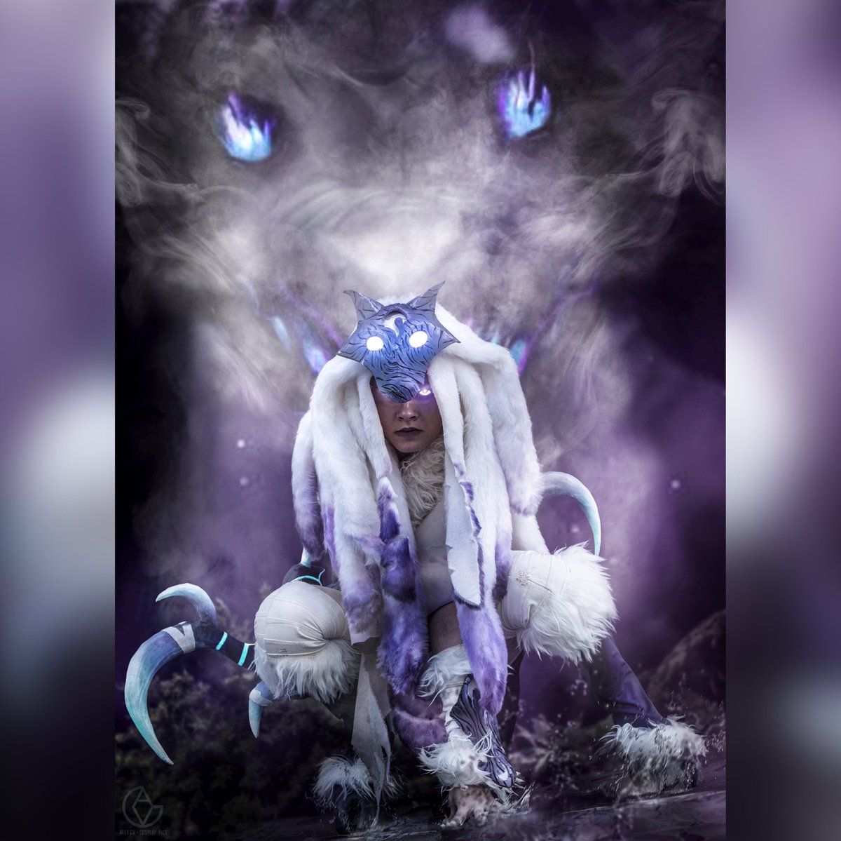 DejiCosplay's tweet photo. "Never one... withour the other."
Photographe:@alexgv_cosplaypics
Design by: @zachfischerart

#cosplay #cosplayer #cosplaygirl  #cosplaykindred #cosplaylol #cosplayriot #cosplayleagueoflegends #lol #riot #leagueoflegends #leagueoflegendsfr #kindred #cosplaying https://t.co/IR6L7Wv4EM