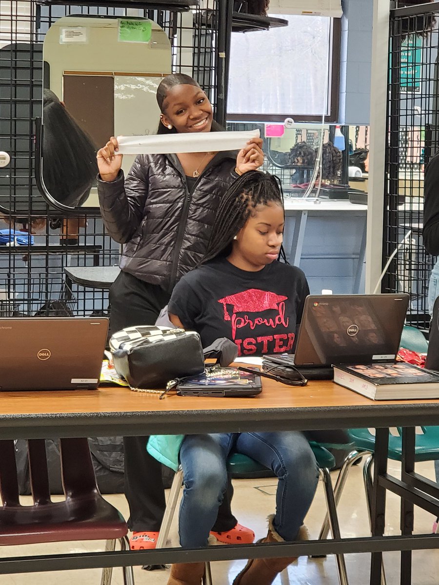 Color_Me_Crazee's tweet photo. Today the students practiced their draping. @NewCTE #BoldlyGoing https://t.co/LS36hzj6pY