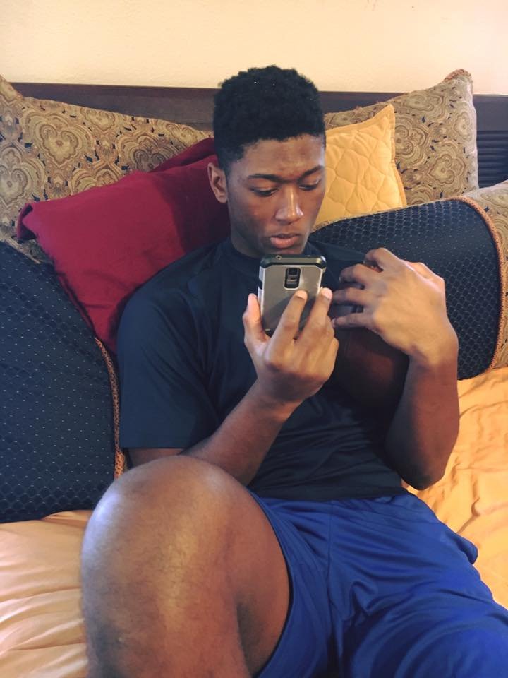LaticiaD's tweet photo. #Circa2017 
#Memories
#UCAFootball 
On speaker phone with #CoachHart discussing #NCAA signing day deets. Yikes!! 3 more days https://t.co/uZT07XNwsi