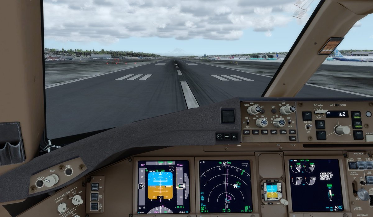 CanariasCharter's tweet photo. Vuelo de entrega de nuestro nuevo 777-300ER  EC-ICB desde Boeing Field a su Base de Tenerife Sur!!. @ndres1981
 #aerolineavirtual #aerolinea_virtual #p3d #simulador #virtual_airline #virtualairline #pilotovirtual #aviones #repaints #liveries #livery #P3D https://t.co/xyomASKCGc