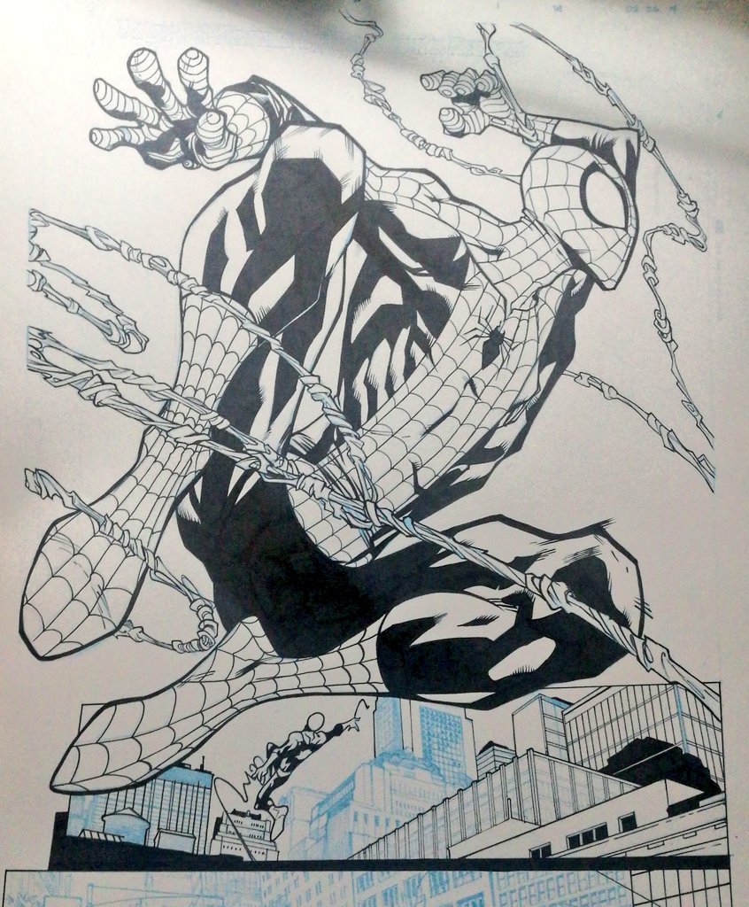 995Luna's tweet photo. We always continue with ink tests. I've been working so hard lately xD
Pencil: @humberto_ramos
Ink: by me
#ink #inked #intest #humbertoramos #amazingspiderman #Spiderman #peterparker #spidey #pentelbrush #indianink #pentel #pentelbrushpen #marker #sakuramarker #traditionalink https://t.co/IG3L8sGsVB