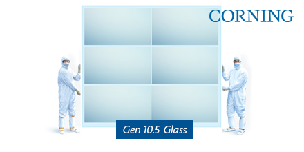 Corning Gen 10.5 glass