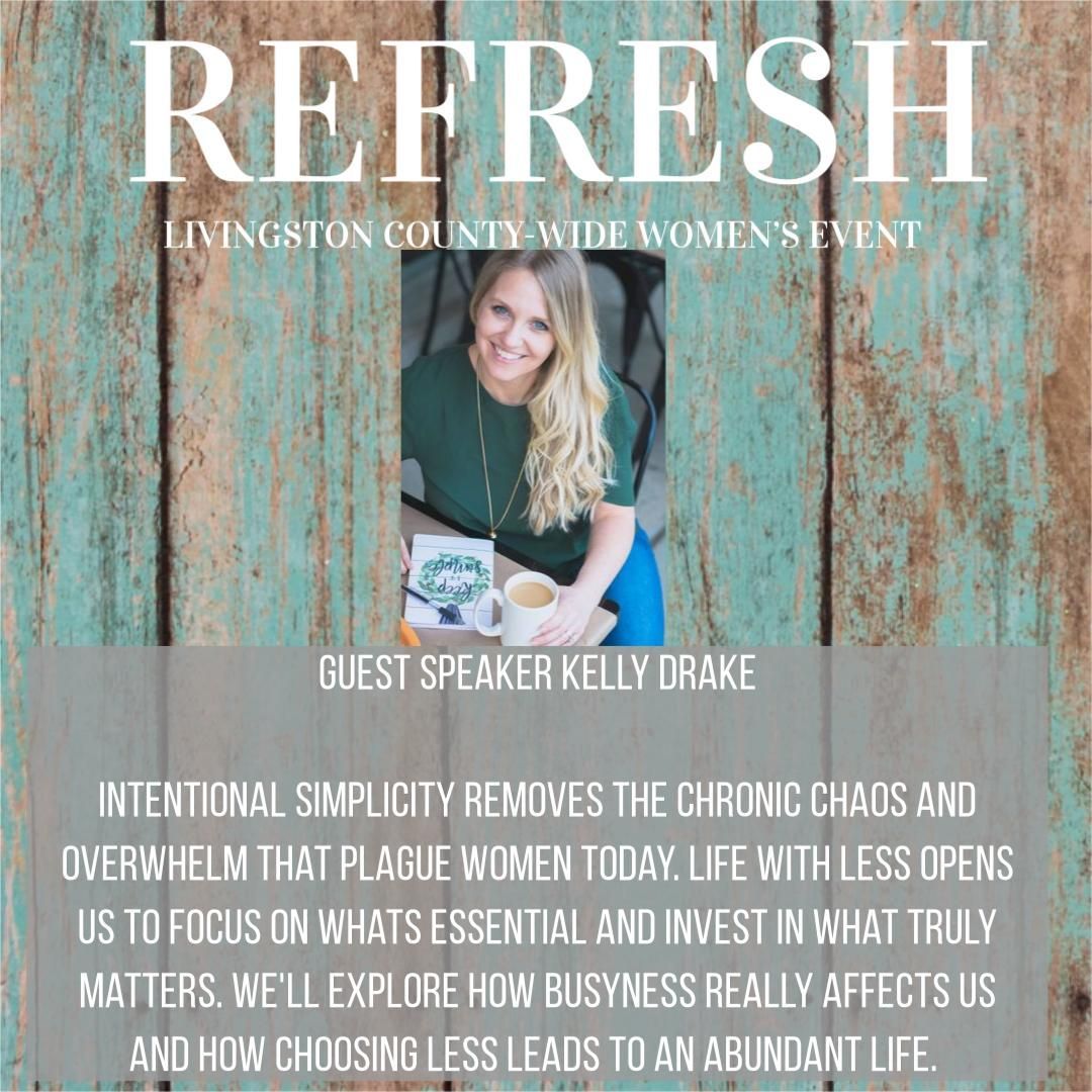 ventureon59's tweet photo. Speaker Spotlight- Kelly Drake💛

Chaos to Contentment: Our very own, Kelly Drake, will be leading two breakout sessions at REFRESH! If you've heard Kelly speak before, you know she will be bringing the heat🔥 Don't miss it yall!

Get your ticket today at https://t.co/u8EgrWtizp https://t.co/0Rmsze4seR