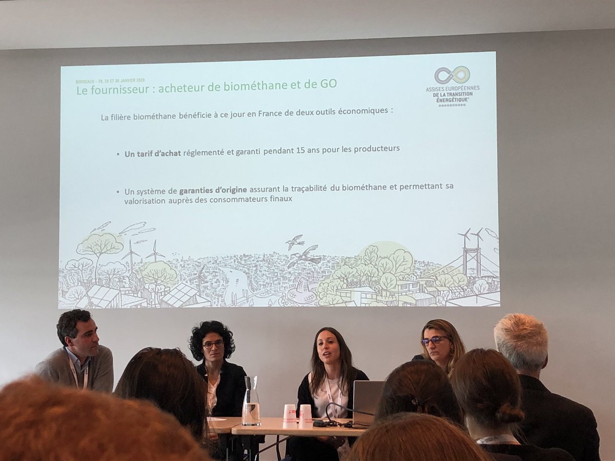 Cyril VINCENT (@cyrilvincentgdb) on Twitter photo On échange, on débat autour d’un cas concret de méthanisation aux #AssisesTE avec Fanny Mousseau de @GazdeBordeaux . Le verdissement du gaz naturel est un enjeu crucial pour le secteur et la transition énergétique de la France. 
Le gaz vert : une solution d’avenir ! On échange, on débat autour d’un cas concret de méthanisation aux #AssisesTE avec Fanny Mousseau de @GazdeBordeaux . Le verdissement du gaz naturel est un enjeu crucial pour le secteur et la transition énergétique de la France. 
Le gaz vert : une solution d’avenir !
