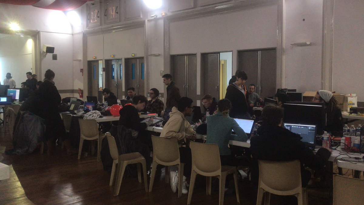 RIP4RT's tweet photo. ⚠️H-5⚠️ 
Dernière ligne droite de l’Hackathon IntereFX pour nos 2 teams KWAN et SuperComics ! 

Venez découvrir leurs productions le 1er février 2020 au PIDS 🎆#interefx #VFX #hackathon @light_in_chaos @interefx https://t.co/LXD31RiZED
