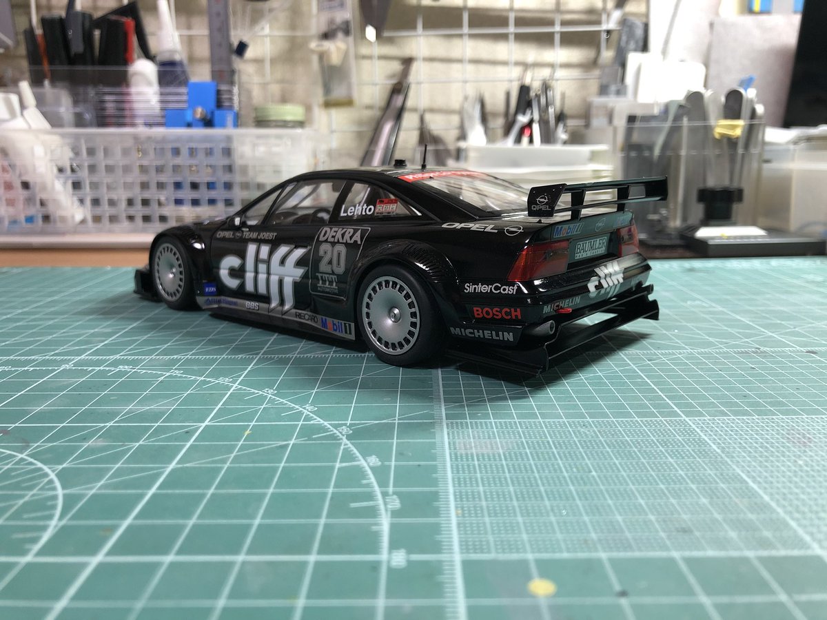 タミヤ 1/24オペル カリブラクリフ 完成しました。 1995年 25年前 発売