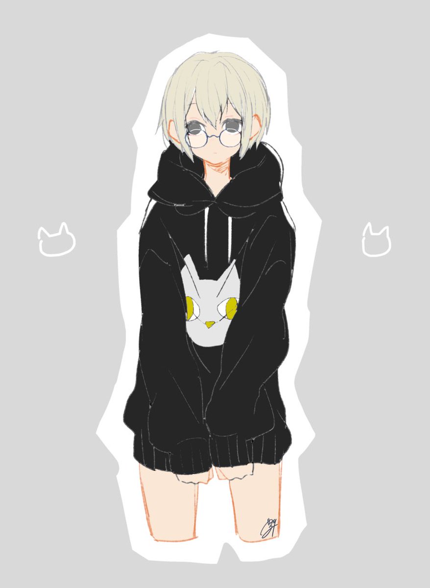 「2016←→2019 のうちの子紫野さん? #画力ビフォーアフター 」|つばるのイラスト