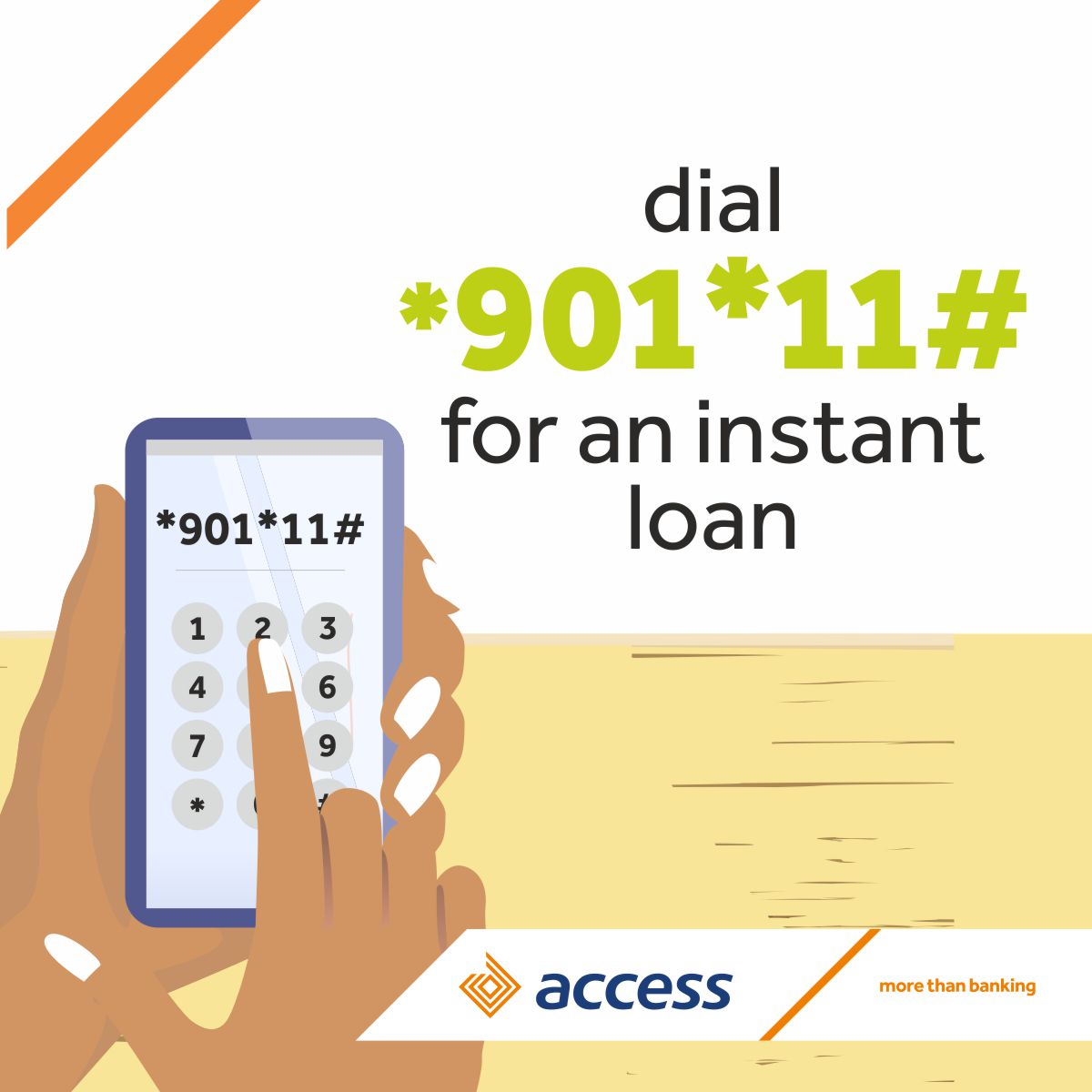 access_more's tweet photo. Need extra cash to complete payment for your dream laptop?
Dial *901*11# NOW for an instant loan. Service also available on the Quickbucks app.
#accessinstantloans #sharpsharploans https://t.co/I71PIliV2w