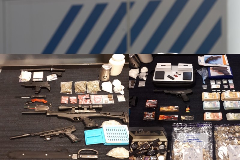 Drie aanhoudingen bij politie-invallen in Groningen -. #Groningen.