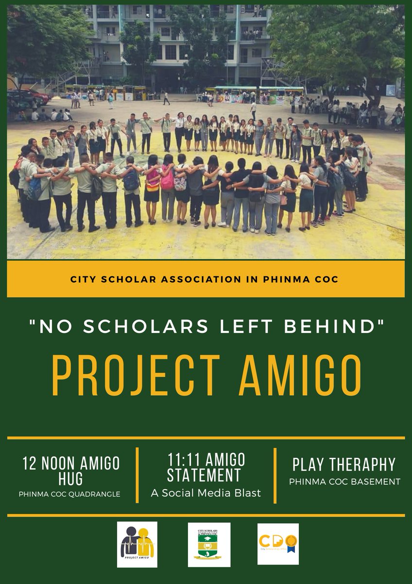 CSAPScholars's tweet photo. Just visit our Amigo Scholars Hub at Phinma COC Basement. 

#12NOONAmigoHug #1111AmigoStatement #PlayTheraphy #JustHere #ProjectAmigo #CSAPCOC https://t.co/2m3hYDZJaX